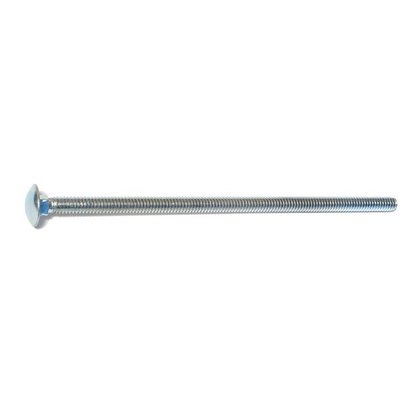Midwest Fastener 1/4"-20 x 6" Zinc Plated Grade 2 / A307 Steel Coarse Thread Carriage Bolts 50PK 51932